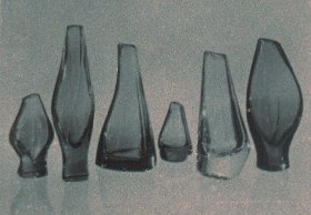 Gangkofner-Kollektion asymmetrische organische Vasen