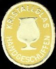 Glasmarke der Kristallglas GmbH Oberursel