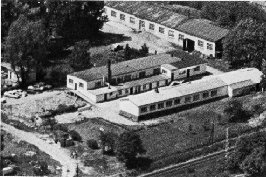 Luftaufnahme des Firmengeländes Joisef Mitlehner & Co. in Kronberg