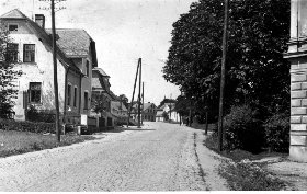 Wohnsitz und Gürtlereibetrieb der Familie Stumpe in Luxdorf 71 (Kreis Gablonz)