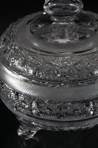 Detail Bonboniere II der Kristallglas GmbH Oberursel, Design: Franz Burkert